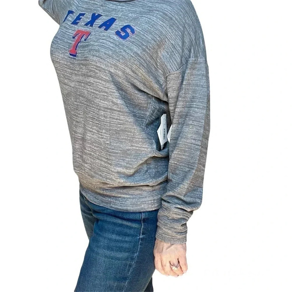 🎁 Genuine “Texas” Crew Sweatshirt Grey Super Soft Sports College Size S - Picture 2 of 6